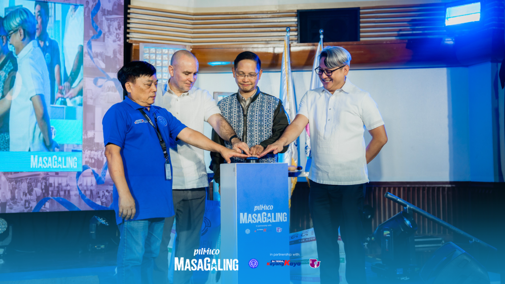 Pilmico's MasaGaling program was launched with the participation of key figures: Felizardo Colambo, TESDA Deputy Director General for Special Concerns; William Paradies, First Vice President and Country Director for Food and Nutrition at Aboitiz Foods; TESDA Secretary Jose Francisco "Kiko" B. Benitez; and Ramy Hocson, Vice President of Marketing - Food and Nutrition at Aboitiz Foods.
